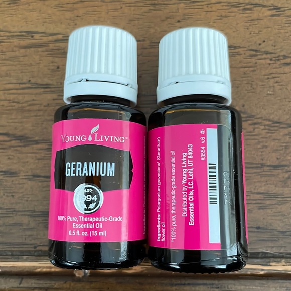 1 New sealed young living geranium 15ml